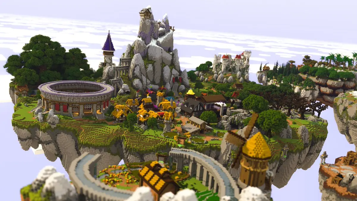 Hypixel Skyblock island